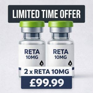 2 x 10mg RETA 10MG RESEARCH PEPTIDE (FOR LABORATORY USE ONLY) SPECIAL